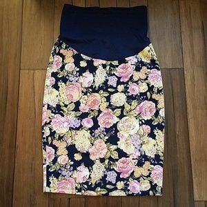 Beautiful Pink Blush maternity skirt
